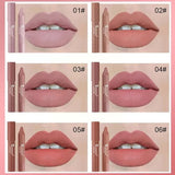 Rouge à lèvres mat 12 couleurs