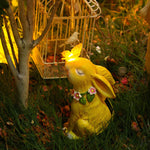Lampe solaire Lapin