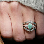 Bague Turquoise Diamant