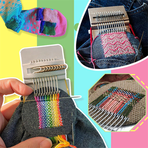Kit de métier à tisser à repriser