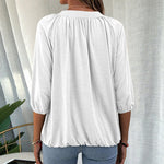 T-shirt Ample à Encolure Ras Du Cou