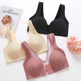 Soutiens-gorge push-up sexy sans armatures Lingerie pleine coupe en coton