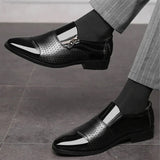 Chaussures D'affaires En Cuir Quatre Seasons Pour Hommes
