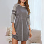 Robe décontractée à panneaux