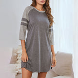 Robe décontractée à panneaux