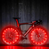Lumières de Roue de Vélo Rechargeables