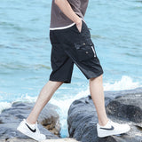 Short cargo de plage pour homme