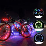 Lumières de Roue de Vélo Rechargeables
