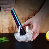 Popsicle Concassé En Acier Inoxydable