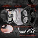 Phare de Voiture Bicolore Carré