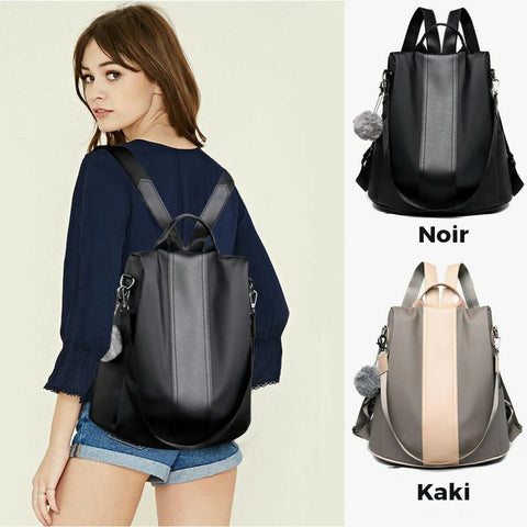 Sac à Dos Antivol en Nylon Imperméable