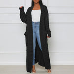 Veste de Pull Longue Torsion