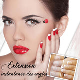 Kit d’Ongles de Manucure Glue-On Français (100 pcs)