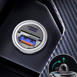 30Ｗ Chargeur de voiture rapide