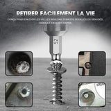 Extracteur de vis (4 pièces/5 pièces/6 pièces)