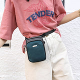 Sac à bandoulière tendance à trois couches pour femme