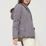 Manteau Matelassé Thermique Léger en Molleton d'Agneau