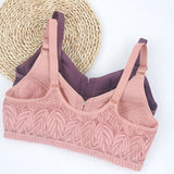 Soutien-gorge taille plus avec fermeture éclair sur le devant