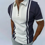 T-shirt Polo Bloc de Couleur