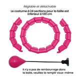 Cerceau de fitness à épissure amovible