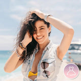 Lunettes de soleil hexagonales en diamant