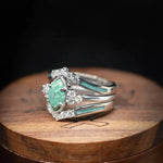 Bague Turquoise Diamant