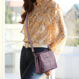 Sac à bandoulière doux et léger pour femme