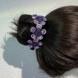 Pince à cheveux strass pour femme