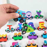 Jouet de train numérique en bois