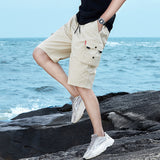 Short cargo de plage pour homme