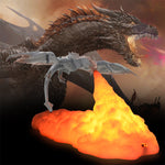 Lampe cracheuse de feu dragon