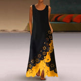 Robe irrégulière sans manches en deux pièces pour femmes