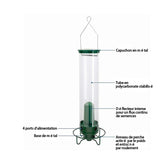 Mangeoire à oiseaux anti-écureuil