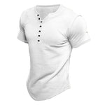 T-shirt Uni Á Manches Courtes Pour Hommes