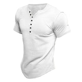 T-shirt Uni Á Manches Courtes Pour Hommes