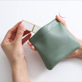 Sac Cosmétique De Poche En Cuir PU