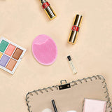 Mini brosse exfoliante en silicone pour le visage (2 pièces)