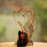 Ornements de Décoration en Bois Love Eternal