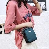 Sac à bandoulière tendance à trois couches pour femme