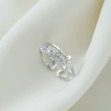 Bague Diamant Double Papillon