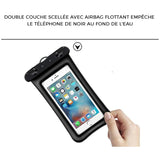 Étui Étanche Étanche Pour Téléphone Á Écran Tactile