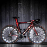 Lumières de Roue de Vélo Rechargeables