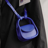 Mini étui pour casque en cuir coloré