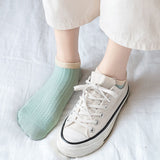 Chaussettes à rayures fraîches (5 PAIRES)