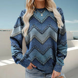 Haut à Manches Longues avec Imprimé