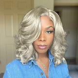 Couvre-chef De Perruque Légèrement Bouclé Pour Femme