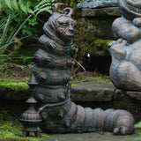 Ensemble d'ornements du pays des merveilles Décoration de jardin