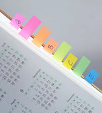 Notes autocollantes fluorescentes