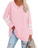 Haut Rayé Contrastant