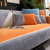 Coussin de canapé en chenille Nordic Four Seasons